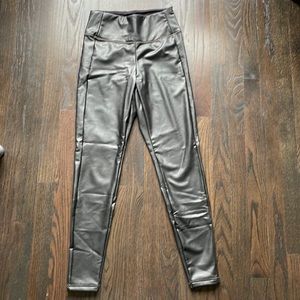 Athleta faux leather leggings size XS